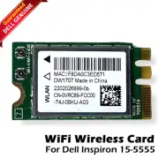 Lot x 2 Dell Inspiron 15 5000 Series WiFi Wireless Bluetooth Card DW1707 VRC88