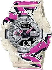 G-Shock Ana-Digi World Time Black Dial Men's Watch