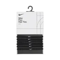 在飛比找momo購物網優惠-【NIKE 耐吉】髮圈 Flex Hair Ties 黑 白