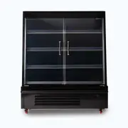 Bromic Semi Vertical Display 2 Hinged Door Fridge 1250mm - 3335640-NR-BR