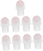SAFIGLE 9pcs Durable Roller Tops for Essential Oil Bottles Replacement Heads for Standard Roll Bottles Easy Assembly Even Application for Use