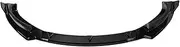 Car Front Bumper Lip Spoiler Compatible for Tesla Model 3 Y 2017-2023 Lower Bumper Lip Body Kit Bumper Diffuser Spoiler Protector(Y Gloss Black)