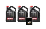 15L Motul SPECIFIC 948B 5W20 Wix Filter Motor Oil Change Kit API SN