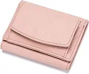 [Generic] Houtangduty Mini Wallet, Houtndguter Wallet for Woman, with Blocking Card Holder Organizr and Coin Pouch (Pink)