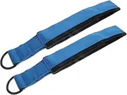 HANABASS Elastic Training Bands 2pcs Yoga Fitness Equipment Pilates Straps Body Shaping Belts Stretch Straps Exercise Loop Bands for Yoga