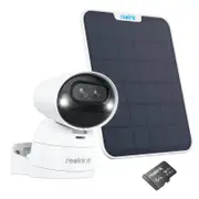 Reolink Argus Series B730 with Solar Panel 2 - 4K Dual-Lens Battery Wi-Fi Camera