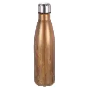 Stainless Steel Water Bottles, 17 Oz Double-Walled Insulated Water Bottle, Brown