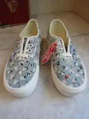 NIB Vans Authentic Stac Woven Floral Lace Up Shoes Women's 6.5 EU 36.5