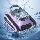 Pool Vacuum Cordless Robot Robotic Pool Cleaners Waterline Scrubbing Cleaning