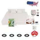 Queen Grounding Fitted Sheet Kit with Silver Fiber for Enhanced Sleep Quality