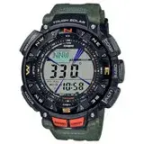 在飛比找遠傳friDay購物優惠-【CASIO 卡西歐】PROTREK登山錶 橡膠錶帶 防水1