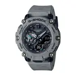 CASIO 卡西歐 G-SHOCK 荒野沙漠 石礫灰 碳核心防護構造 雙顯系列 GA-2200SL-8A_47.1MM