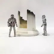 Hoth DF.9 Anti-Infantry Battery (Destroyed) for 6 IN FIGURE DIORAMA