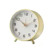 Silents Operations Desk Clock with LED Display Night Light for Office Workers