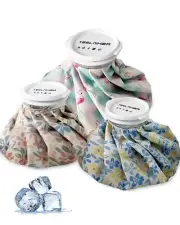 Ice Pack Bags for Injuries Reusable 3 Packs, Ice Bag Cold Pack Water Bag Hot ...