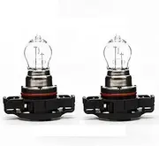 cyclingcolors 2x Light Bulb PS19W 12V 19W PG20/1 Bulb Fog Light Dipped Beam Parking Light Headlight Transparent