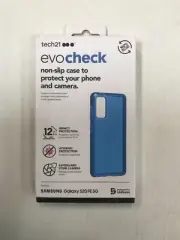Tech21 Evo Check Gel Case for Samsung Galaxy S20 FE - Blue