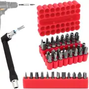46pcs Security Bit Set with Security Torx, Square, Metric & SAE Hex, Torq, Ph...