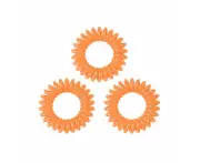Glammar Tangle Tie Pastel Orange 3pk