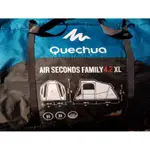 迪卡儂充氣式帳篷，露營，DECATHLON AIR SECONDS FAMILY 4.2XL（勿直接下標）