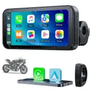 Wireless Motorcycle Carplay Screen Android Auto for Moto, Remote Control, 6.2...