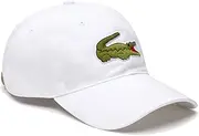 [Lacoste] Mens Embroidered Cap - White