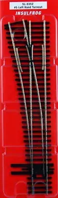PECO SL-8352 ~ New 2025 ~ HO Scale ~ Code 83 ~ #5 Left Hand Insulfrog Turnout