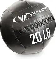 Valor Fitness WBP Wall Ball Pros/Medicine Balls for Strength and Conditioning and Cross Training Workout and Other Core Exercise Equipment - Multiple Weight Ball Options Available
