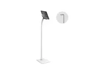 Brateck Universal Anti-Theft tablet floor stand compatible with most 7.9'-11' Tablets-White (LS)