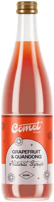 Comet Grapefruit & Quandong Syrup 500ml