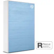 Seagate One Touch Portable Hard Drive With Rescue Data 4TB - Blue