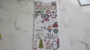 Echo Park Chipboard Accents - I Love Winter