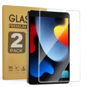 [2Pack] Anti-Glare Tempered Glass Screen Protector for iPad 9th/8th/7th Gener...