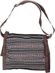 Happyyami Thick Yoga Mat Storage Bag Shoulder Strap Carry Your Yoga Mats Outdoors Ethnic Style for Fashionable Yogis