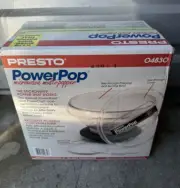 Vintage FACTORY SEALED Presto Power Pop Microwave Popcorn Popper 04830