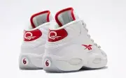 NEW Reebok Question Mid Red Dr. J size 6.5 Basketball Shoes HP2960 Iverson