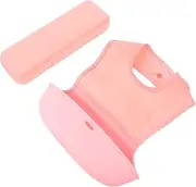 Kisangel Boy Girl Feeding Bib Eating Apron for Toddlers Soft Material Adjustable Collar Easy to Clean Set