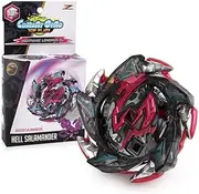 zalati Battle Spinner Toy with Launcher Battle Spinner for Children Children Battle Games Gift - Black