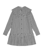 Ganni Dress With Striped Pattern EU38,EU36,EU42,EU40,EU34,EU32 Black/White