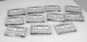 Lot of 11 Mylar Emergency Thermal Blankets for Survival Thick Reusable Mylar