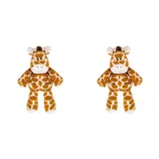 2x Mary Meyer Marshmallow Giraffe 33cm Soft Stuffed Plush Toy Kids 0+ Brown