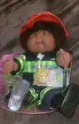 2002 CPK Cabbage Patch Kid Wharton Merrill brown eyes, Mint in leaf Fire