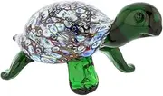 Glass Of Venice Murano Glass Millefiori Turtle Sculpture