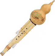 Natural Gourd Musical Instrument Professional Playing Bamboo Hulusi Flute Hulusi Instrument Gourd Flute Flute Calabash Flute