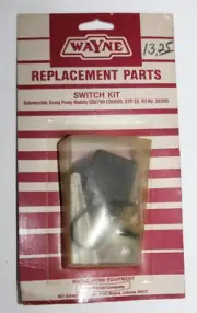 NOS WAYNE Sump Pump Switch Kit CDU790-CDU800 STP-33 Kit No. 56395