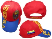 Venezuela 7 Star Red Royal Blue Letters Crest Patch On Side Embroidered Hat Cap