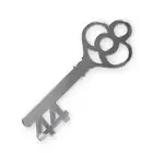 Custom, Your Birthday Age Skeleton Key Acrylic Mirrors - Many Colours & Sizes