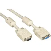 Black Box Vga Video Cable With Ferrite Core - Hd-15 Male - Hd-15 Female - 20ft