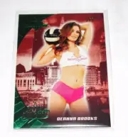 2014 Benchwarmer DEANNA BROOKS National #44 Green Foil Insert/3 PLAYBOY Playmate