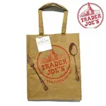 TRADER JOE'S WASHABLE PAPER GROCERY BAG 可水洗 購物袋 全新美國公司貨